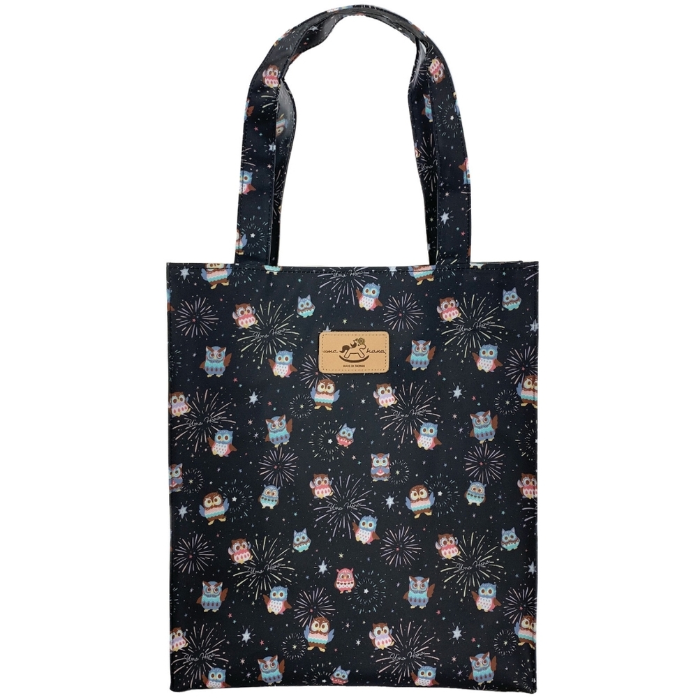 Waterproof Owl Large Tote Shoulder Bag Travel Purse